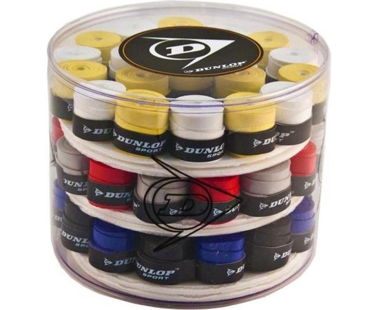 Tennis racket overgrip Dunlop GECKO-TAC  multicolour 60pcs