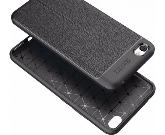 Mocco Litchi Pattern Back Case Aizmugurējais Silikona Apvalks Priekš Samsung G965 Galaxy S9 Plus Sarkans