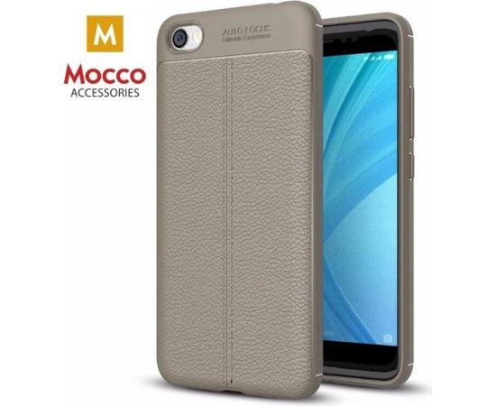 Mocco Litchi Pattern Back Case Силиконовый чехол для Samsung G960 Galaxy S9 Серый