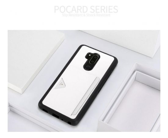 Dux Ducis Pocard Series Premium Izturīgs Silikona Aizsargapvalks Priekš Apple iPhone XS Max Balts