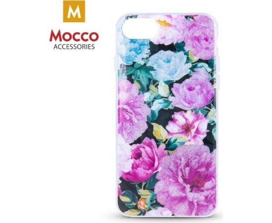 Mocco Spring Case Силиконовый чехол для Apple iPhone XS Max (Розовые Пионы)