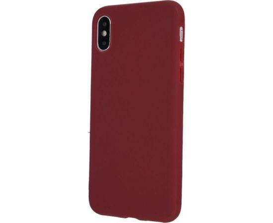 ILike Apple iPhone 11 Silicone Case Matt TPU Burgundy Oriģinālie maciņi