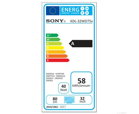 Sony KDL-32WD757S 32" Full HD LED televizors