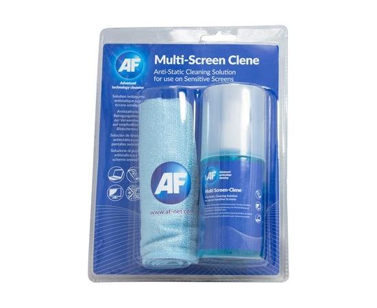 Universal Multi-Screen TFT/LCD cleaning solution 200ml and big cloth AF