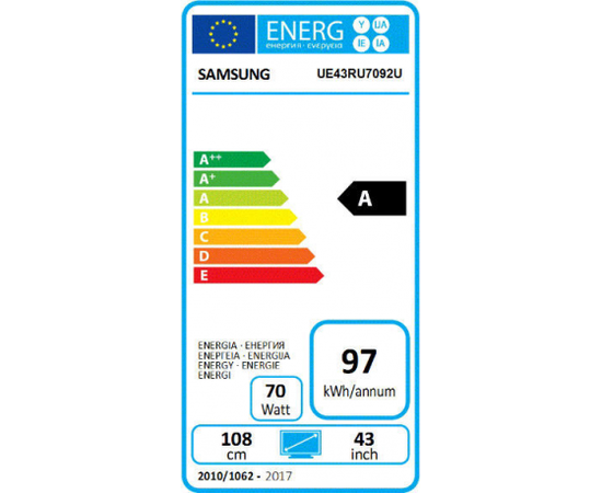 Samsung UE43RU7092UXXH