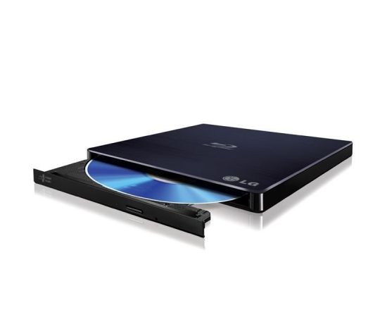 LG BP55EB40 Ultra Slim Portable, Black External Blu-Ray drive