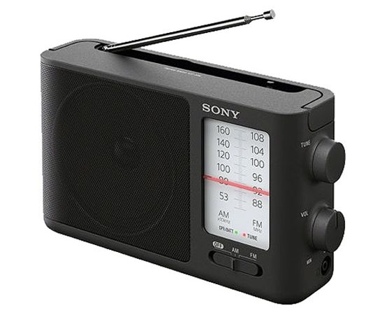 Sony Analog Radio ICF-506 Black, 5 W