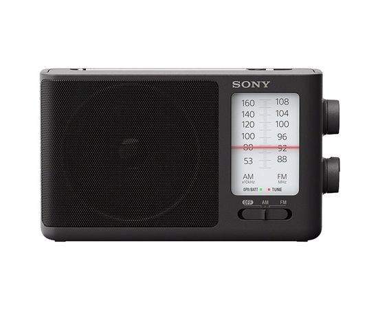 Sony Analog Radio ICF-506 Black, 5 W