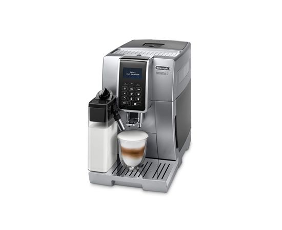 Delonghi Coffee maker ECAM 350.75 SB Pump pressure 15 bar, Built-in milk frother, Coffee maker type Full automatic, 1450 W, Silver