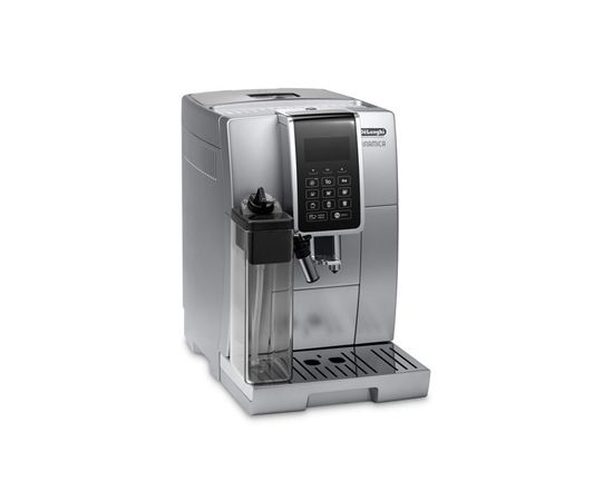 Delonghi Coffee maker ECAM 350.75 SB Pump pressure 15 bar, Built-in milk frother, Coffee maker type Full automatic, 1450 W, Silver