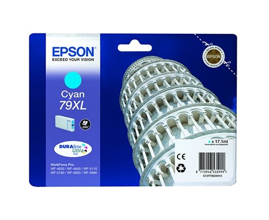 Epson 79XL C13T79024010 Inkjet cartridge, Cyan