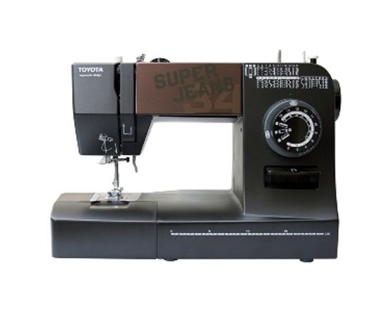 Sewing machine Toyota SUPERJ34 Black, Number of stitches 34, Number of buttonholes 1-4, Automatic threading