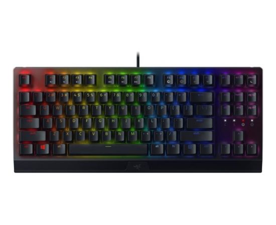 Razer BlackWidow V3  RGB LED light, US, Wired, Black