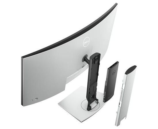Dell Curved USB-C Hub Monitor U3421WE 34 ", IPS, WQHD, 3440 x 1440, 21:9, 8 ms, 300 cd/m², Silver