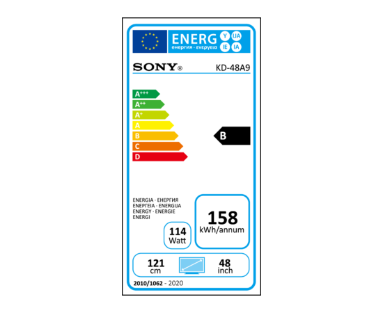 Sony KD-48A9 48" Ultra HD 4K OLED Smart TV televizors KE-48A9