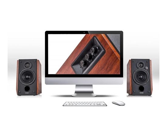 Edifier Active Bluetooth Bookshelf Speakers R1700BTS Brown, Bluetooth, Wireless connection