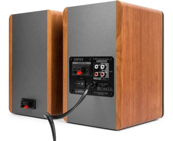 Edifier Powered Bookshelf Speakers SR1280TS Brown, Wireless connection