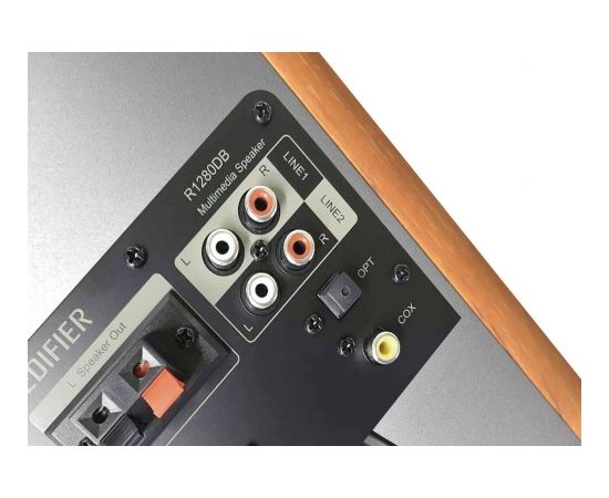 Edifier Powered Bluetooth Speakers R1280DBS Brown, Bluetooth, Wireless connection
