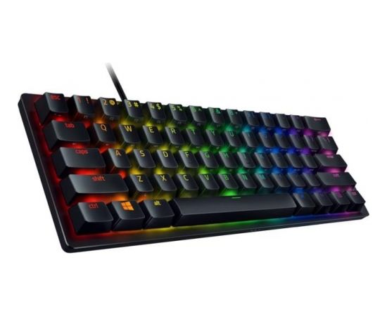 Razer Huntsman Mini 60%, Gaming Keyboard, Opto-Mechanical, Nordic, Black, Wired