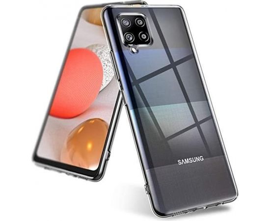 Mocco Ultra Back Case 1.8 mm Aizmugurējais Silikona Apvalks Priekš Samsung Galaxy A42 5G Caurspīdīgs