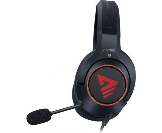 Savio Vertigo Gaming Austiņas ar mikrofonu / 7.1 Telpiska skaņa / Sarkans LED