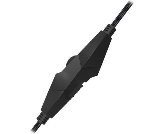 Savio Strike Gaming Austiņas ar mikrofonu / 2x 3.5mm + USB / Sarkans LED