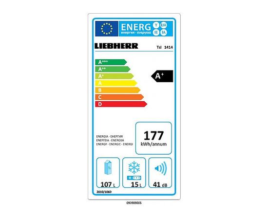 LIEBHERR Tsl1414 ledusskapis