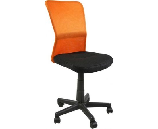 Biroja krēsls Biroja krēsls 41x42xH83-93cm melns/zaļš