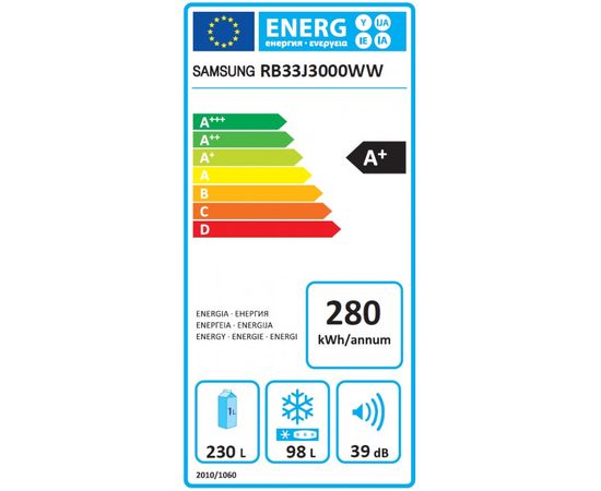 Samsung RB33J3000WW/EO