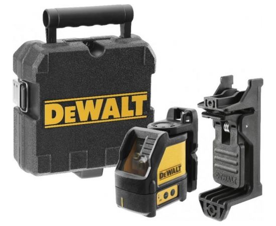 Krustleņķa lāzera līmeņrādis DW088CG, 2 zaļas līnijas, DeWalt