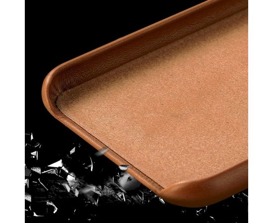 Fusion eco leather aizsargapvalks Apple iPhone 12 Mini rozā