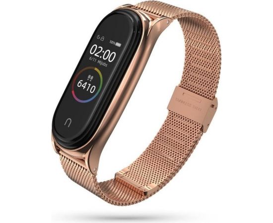 Tech-Protect ремешок для часов MilaneseBand Xiaomi Mi Band 5, rose gold