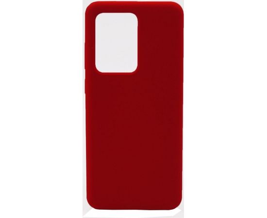 Evelatus Samsung Galaxy S20 Ultra Soft Case with bottom Red