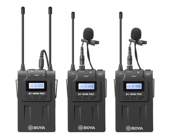 Boya mikrofons BY-WM8 Pro-K2 UHF Wireless