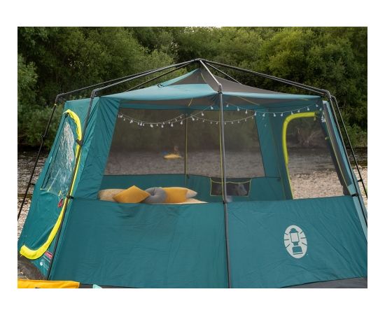 Coleman Cortes Octagon 8 Blackout BEDROOM telts (dark green, model 2020)