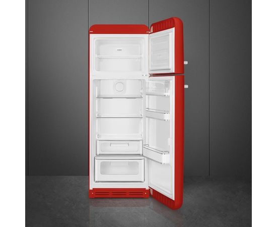 SMEG FAB30RRD3 50's Style 172cm A+++ Ledusskapis Red