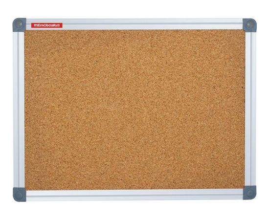 Amex Korķa tāfele MEMOBOARDS CLASSIC, 120 x 90 cm, alumīnija rāmis Korķa tāfeles