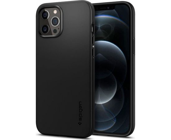 Spigen SPIGEN THIN FIT IPHONE 12 PRO MAX BLACK