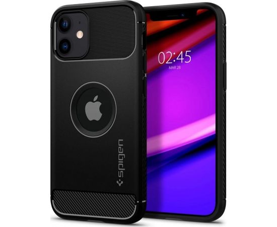 Spigen SPIGEN RUGGED ARMOR IPHONE 12 MINI MATTE BLACK