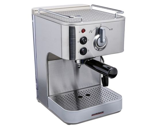 Gastroback Espresso machine 42606 Pump pressure 15 bar, Built-in milk frother, Coffee maker type Fully-auto, 1250 W, Stainless steel