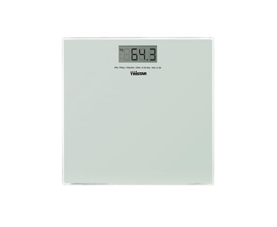 Tristar Bathroom scale WG-2419 Maximum weight (capacity) 150 kg, Accuracy 100 g, White