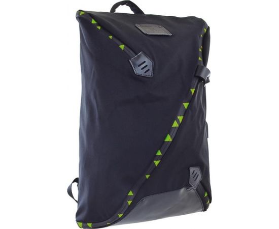 Top Company Mugursoma YES GP-01 zaļa x-factor, 40 x 28 x 15 cm, melna Mugursomas