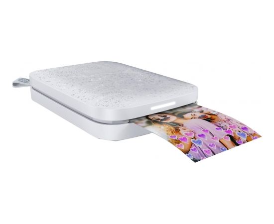 HP photo printer Sprocket 200, luna pearl