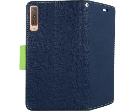 Mocco Fancy Book Case Grāmatveida Maks Telefonam Apple Iphone 12 / 12 Pro Zils - Zaļš Neoriģinālie Maciņi