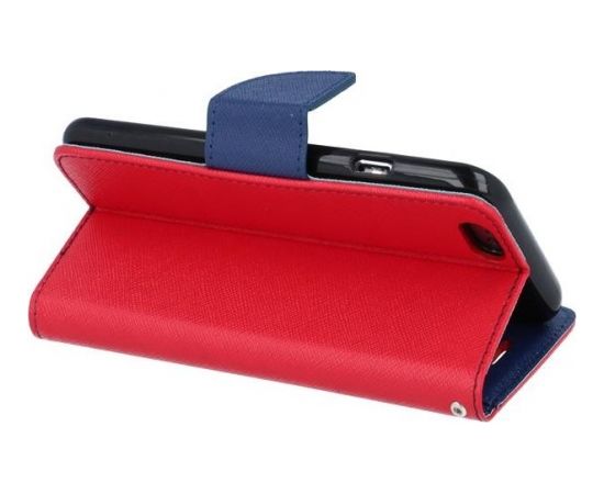 Mocco Fancy Book Case Чехол Книжка для телефона Apple Iphone 12 / 12 Pro Красный - Синий