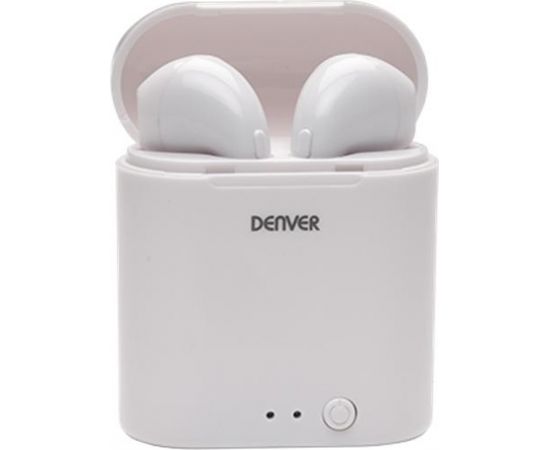 Denver TWE-36 Wireless Headphones - White
