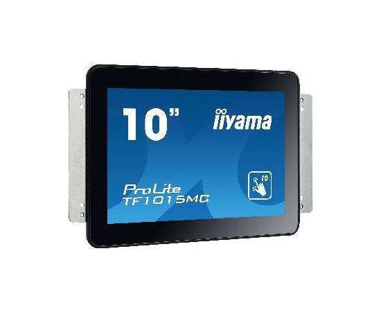 Iiyama 10.1" PCAP Bezel Free 10P Touch with Anti-Finger print coating. 1280x800. VA panel. 450cd/m² (with touch). 1300:1. 25ms. USB Interface. T / TF1015MC-B2