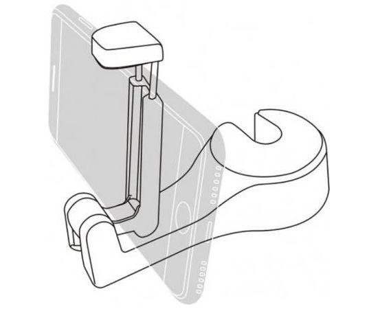 2X3 Āķis daudzfuncionālais autosēdeklim (4258) Autokrēslu aksesuāri
