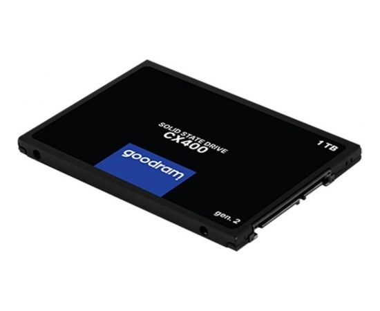 GOODRAM CX400 01T SSD, 2.5” 7mm, SATA 6 Gb/s, Read/Write: 550 / 500 MB/s, gen. 2