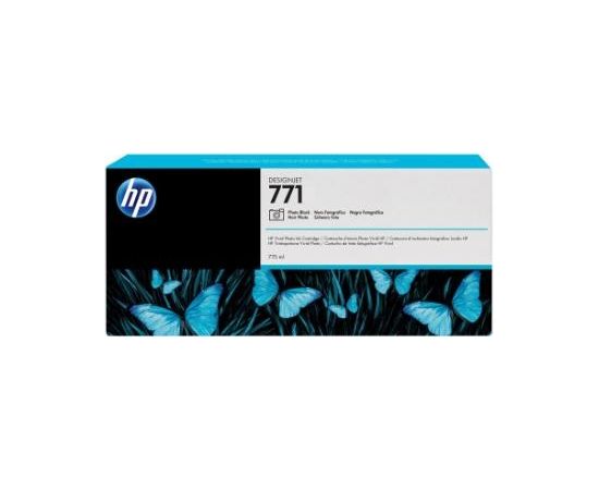 HP original ink B6Y13A, HP 771C, photo black, 775ml, HP Designjet Z6200, Z6600, Z6800 / B6Y13A